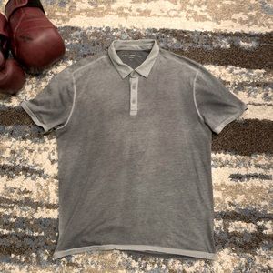 John Varvatos Olive Polo
